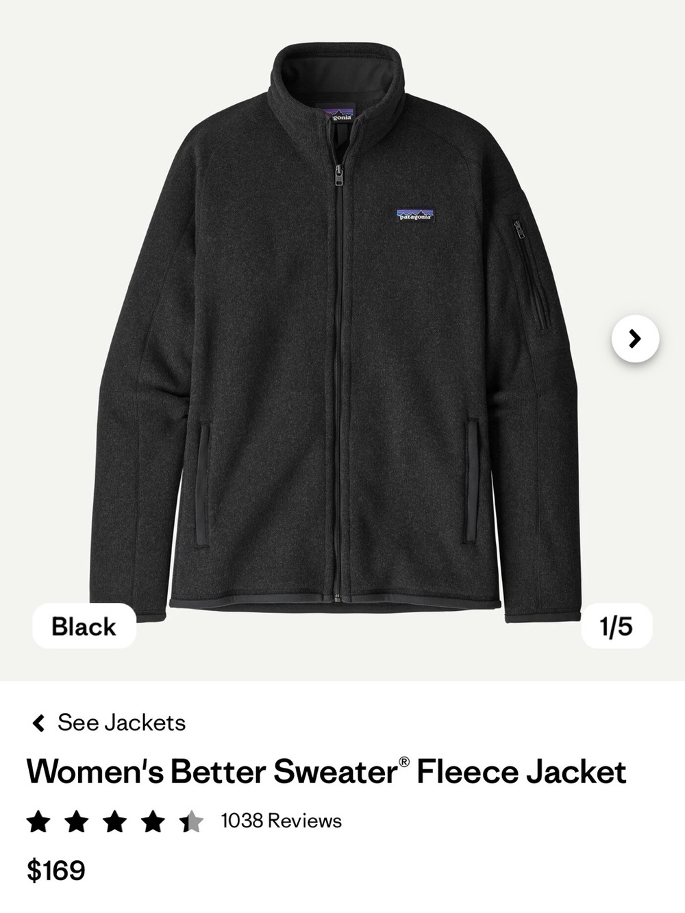 Patagonia Better Sweater Jacket